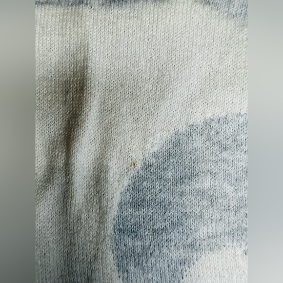LOFT Heather Gray Polar Bear Sweater - Picture 3 of 6